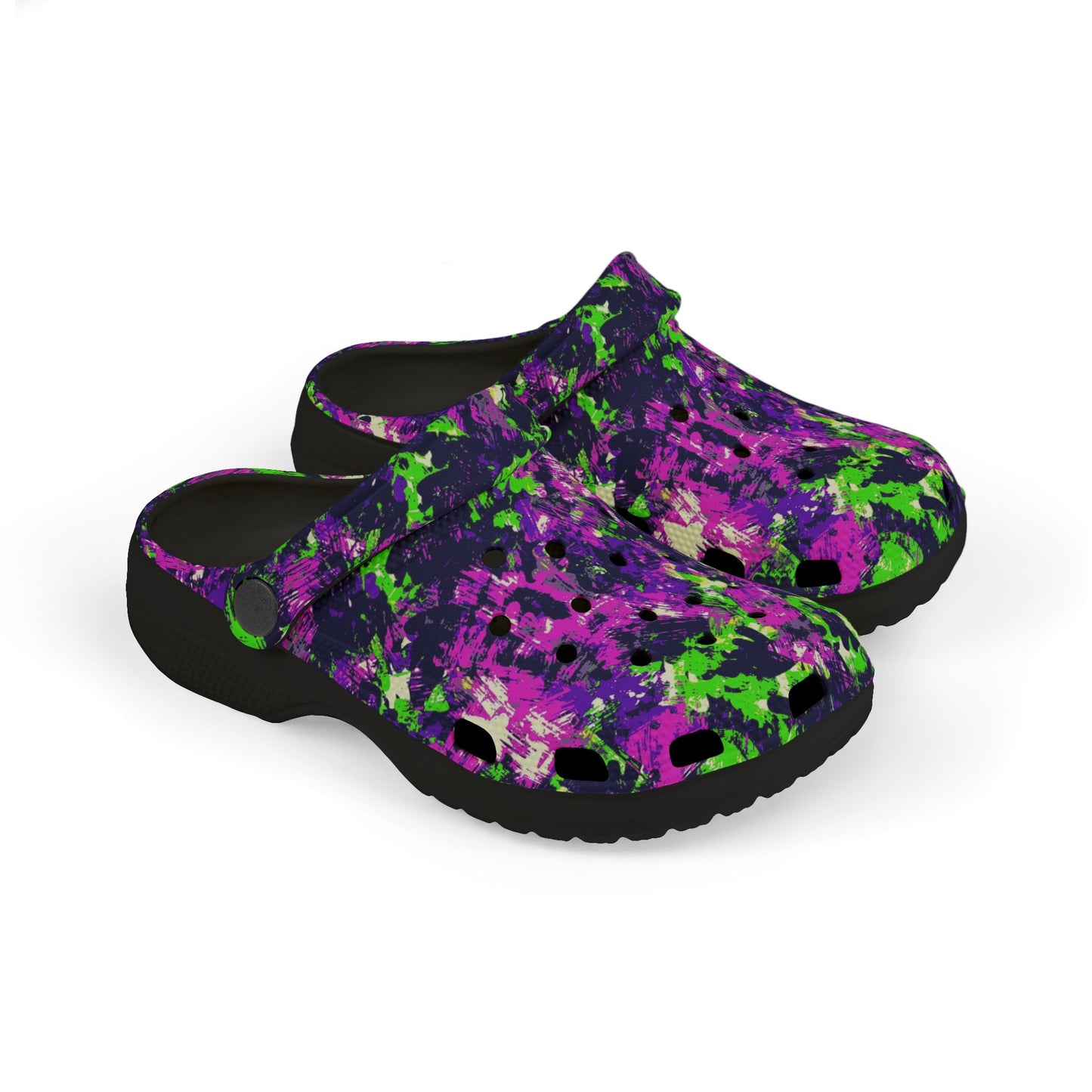 Colorful Kid's Clogs, Playful EVA Foam Sandals, Summer Footwear, Fun Garden Shoes, Kids Slip-On Footwear, Outdoor Play Shoes
