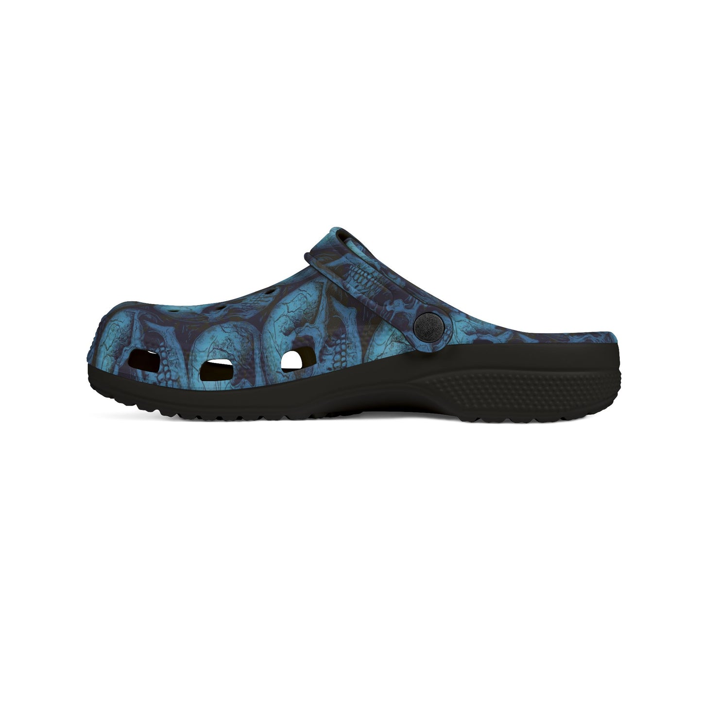 Stylish EVA Foam Clogs - Casual Comfort, Fun Outdoor Footwear, Unique Skulls Design, Perfect for Summer, Garden, Parties, Festivals