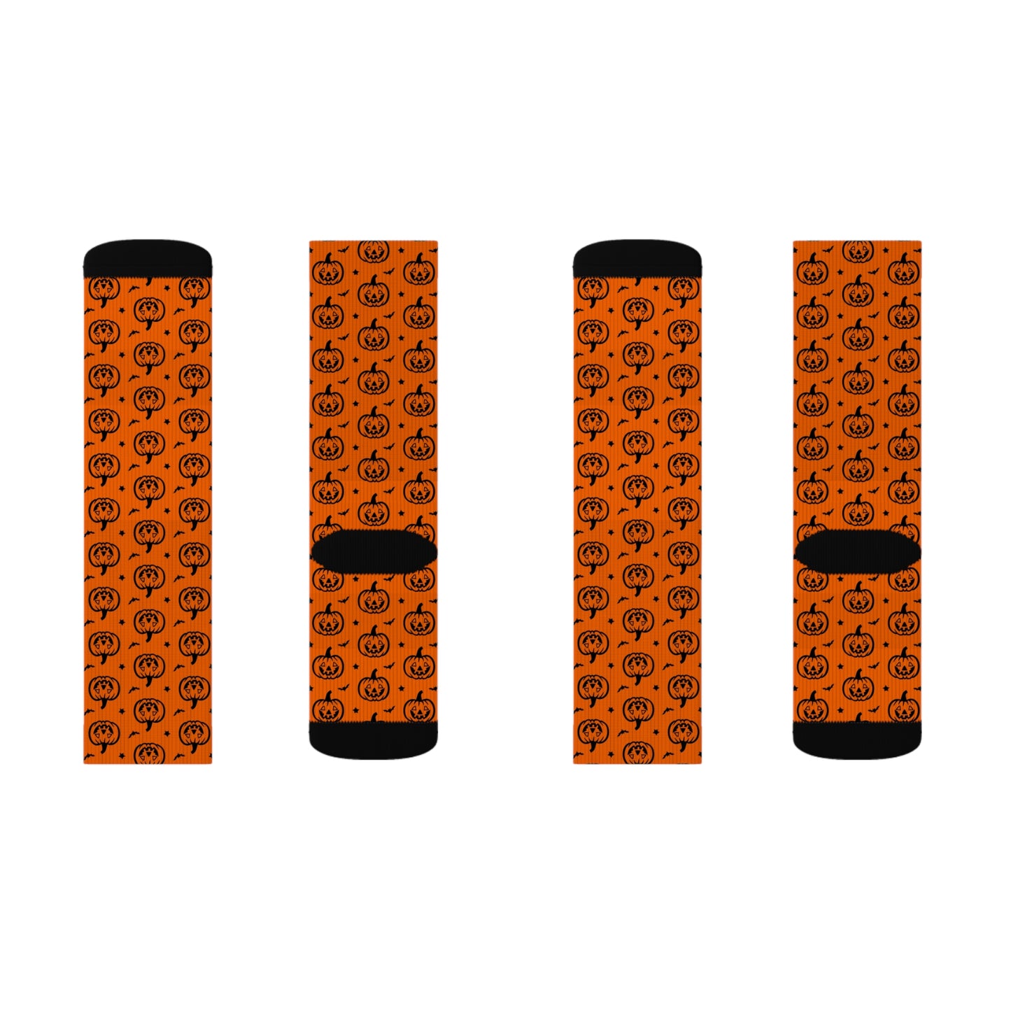 Halloween Pumpkin Socks, Cozy Fall Accessories, Cute Gift for Halloween, Fun Sock Design, Holiday Party Wear
