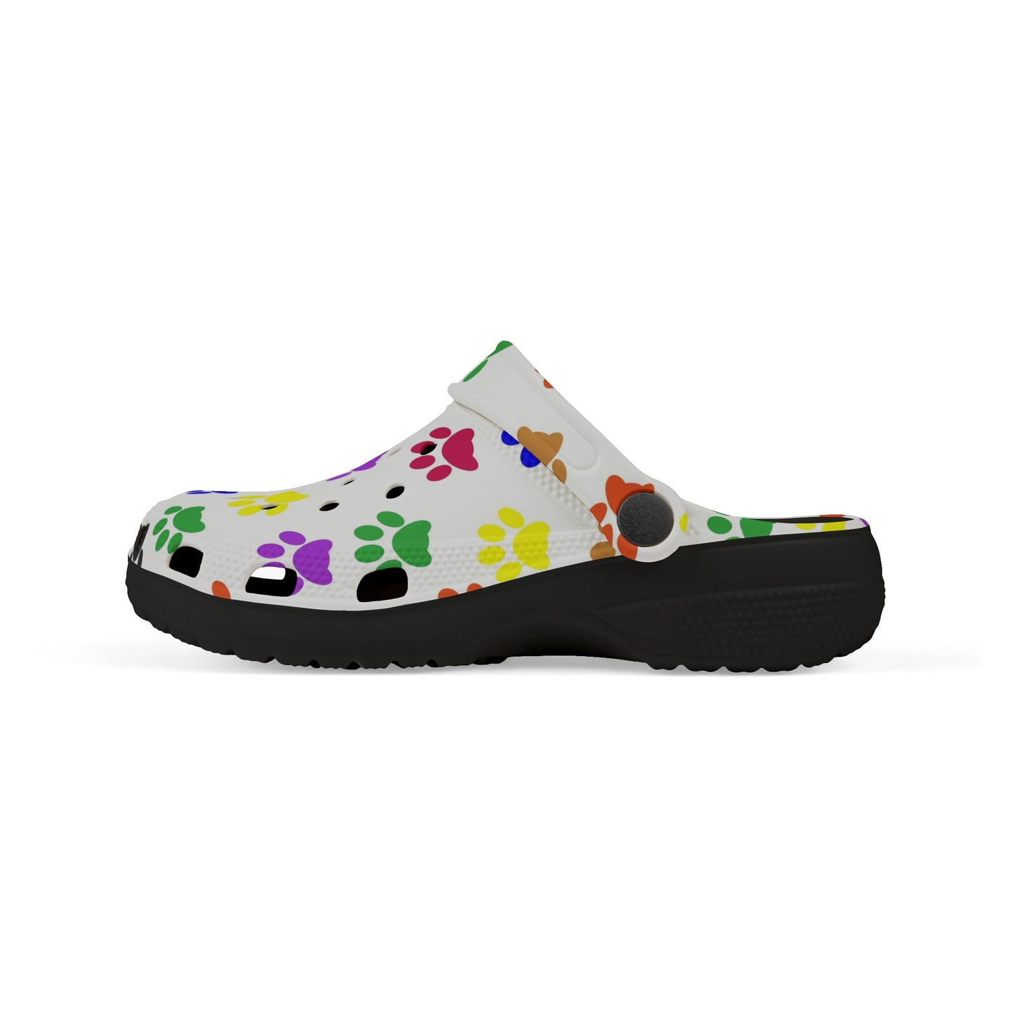 Kid's Colorful Paw Print Clogs | Fun Summer Footwear | Pet Lovers Gift | Playtime Shoes | Kids Sandals | Outdoor Adventure