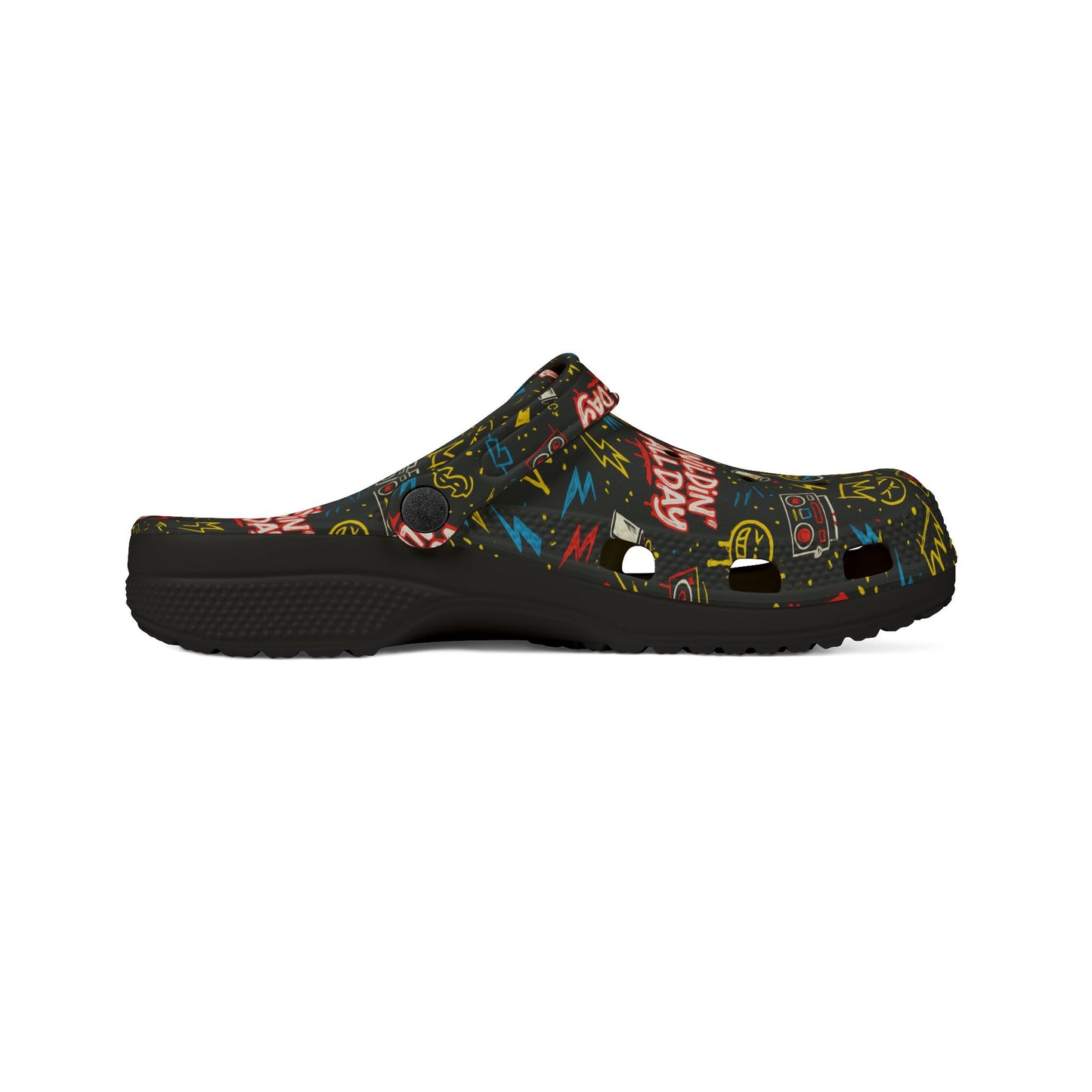 Colorful EVA Foam Shoes, Fun Slip-On Footwear, Perfect for Summer, Casual Wear, Festivals, Outdoor Adventures