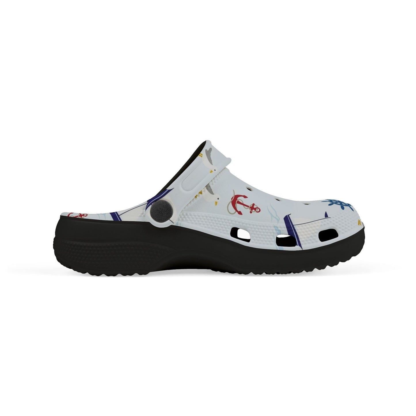 Nautical Kid's Clogs | Fun Foam Shoes for Playtime, Beach Days, Summer Adventures, Perfect Gift for Young Explorers