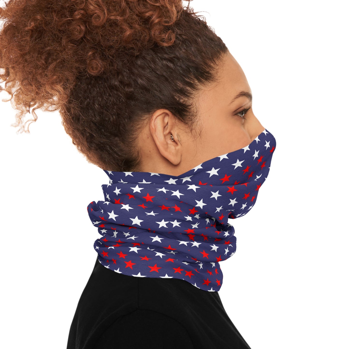 Stars and Stripes Tube Scarf | Stylish Neck Gaiter for Celebrations, Outdoor Adventures, Festivals, Gifts