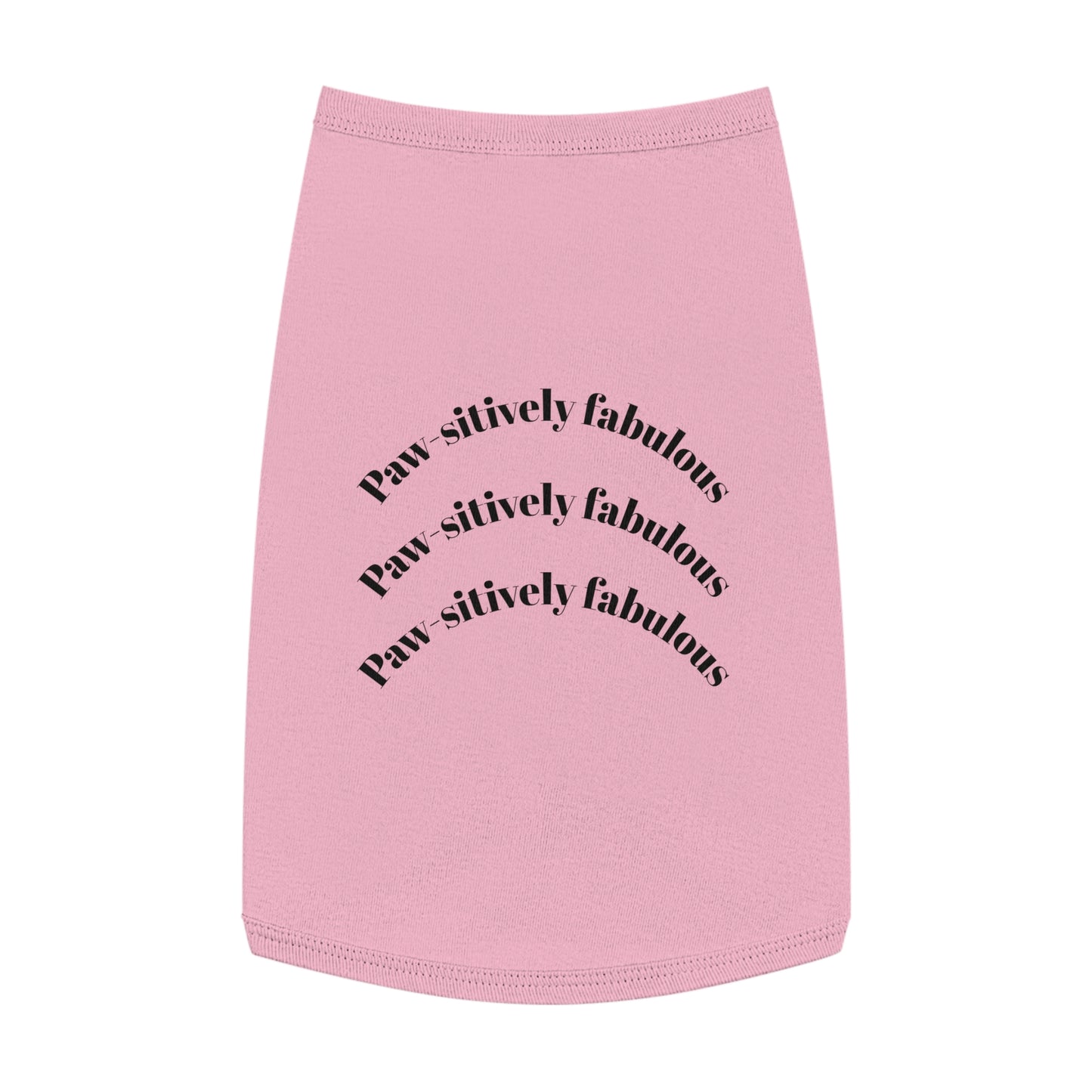 Fabulously Fun Pet Tank Top for Fashion-Forward Pets, Cute Dog Apparel, Pet Gift, Dog Lover Shirt, Stylish Petwear