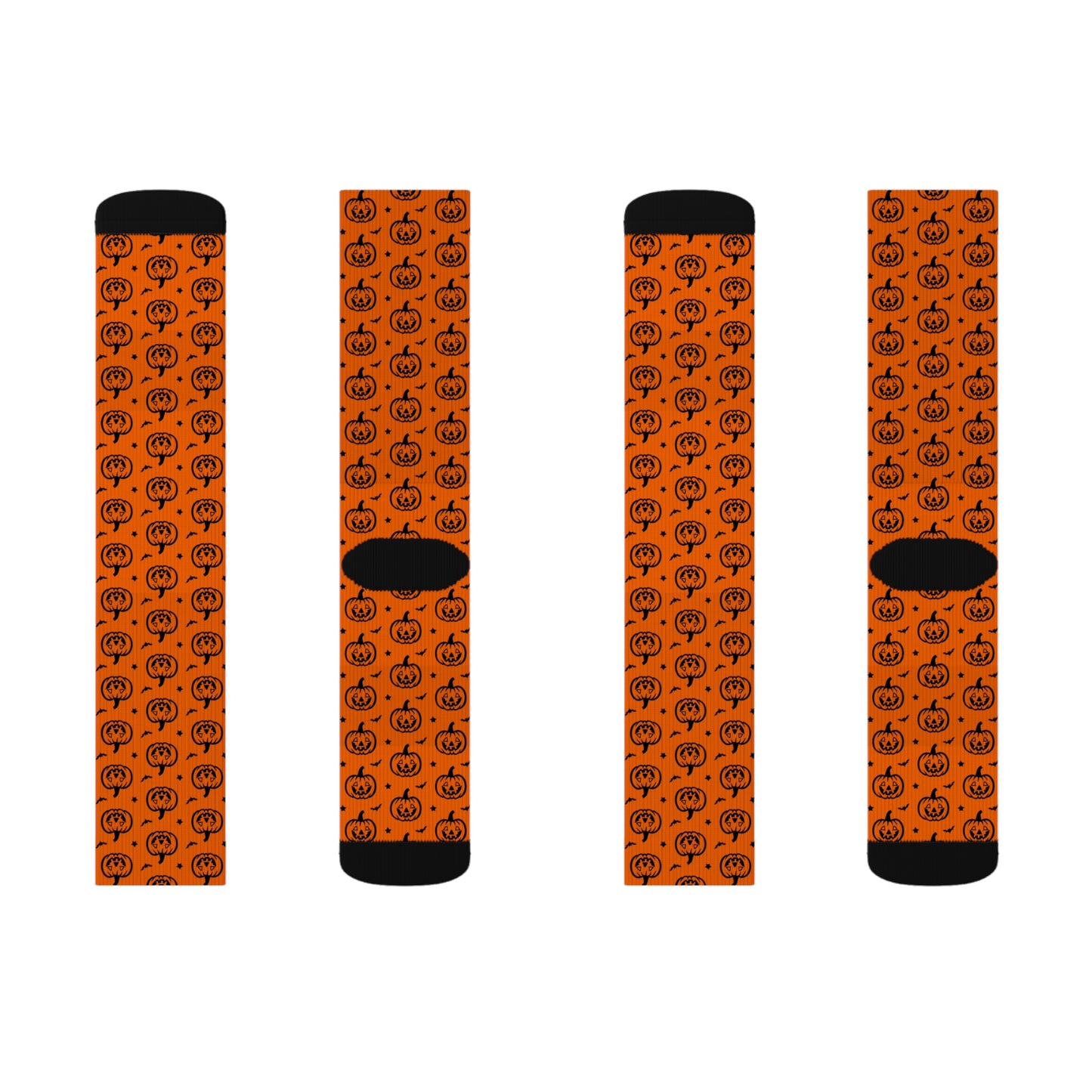 Halloween Pumpkin Socks, Cozy Fall Accessories, Cute Gift for Halloween, Fun Sock Design, Holiday Party Wear