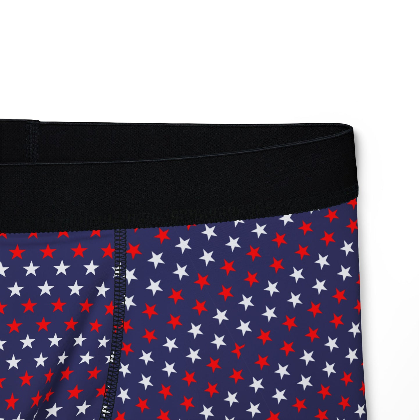 Patriotic Star Print Men's Boxers, Fun Underwear for Holidays, Fourth of July Gifts, Comfortable Men's Underwear, Unique Boxers for [...]