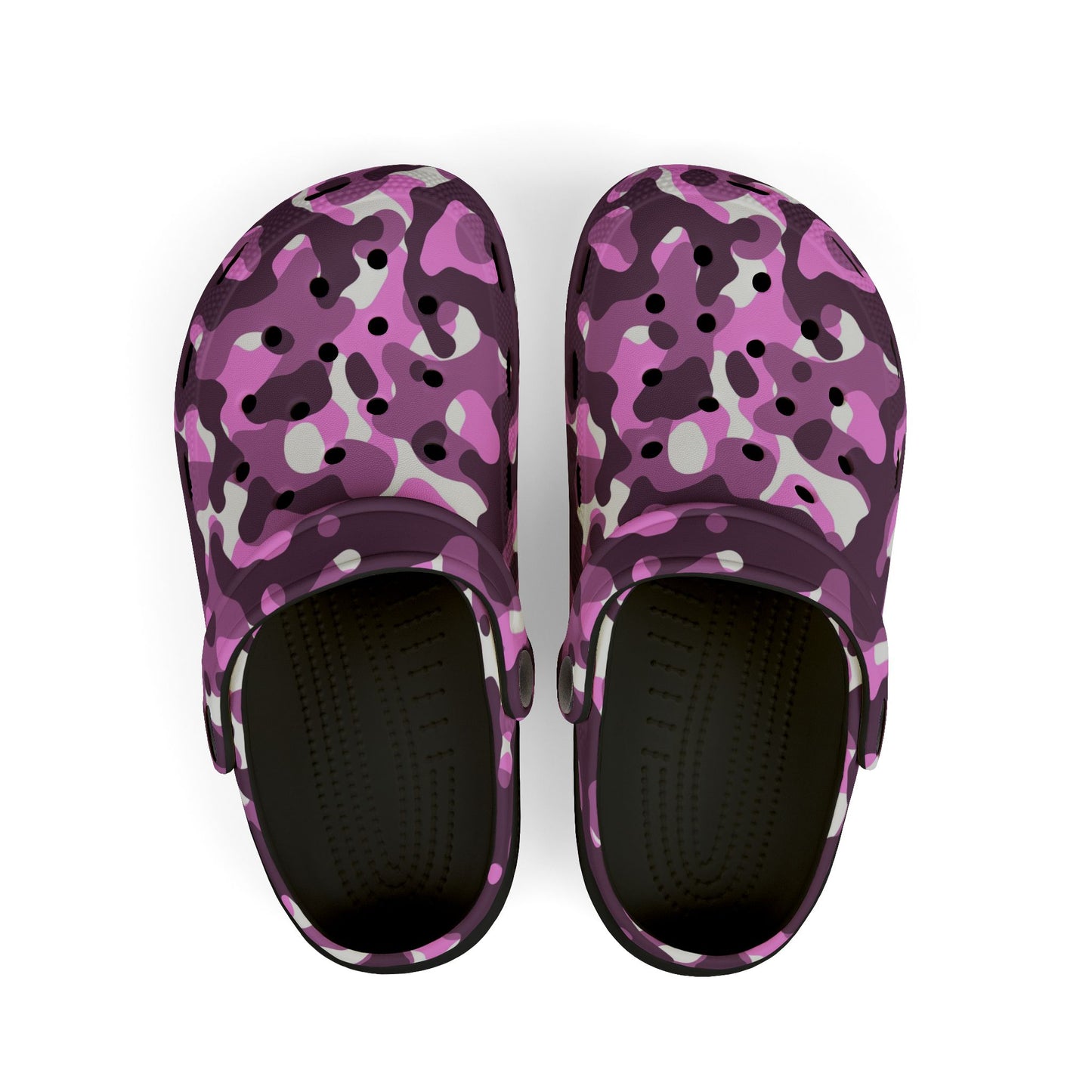 Kid's Stylish EVA Foam Clogs - Fun Camo Design, Summer Slip-Ons, Kids Footwear, Playtime Shoes, Birthday Gift