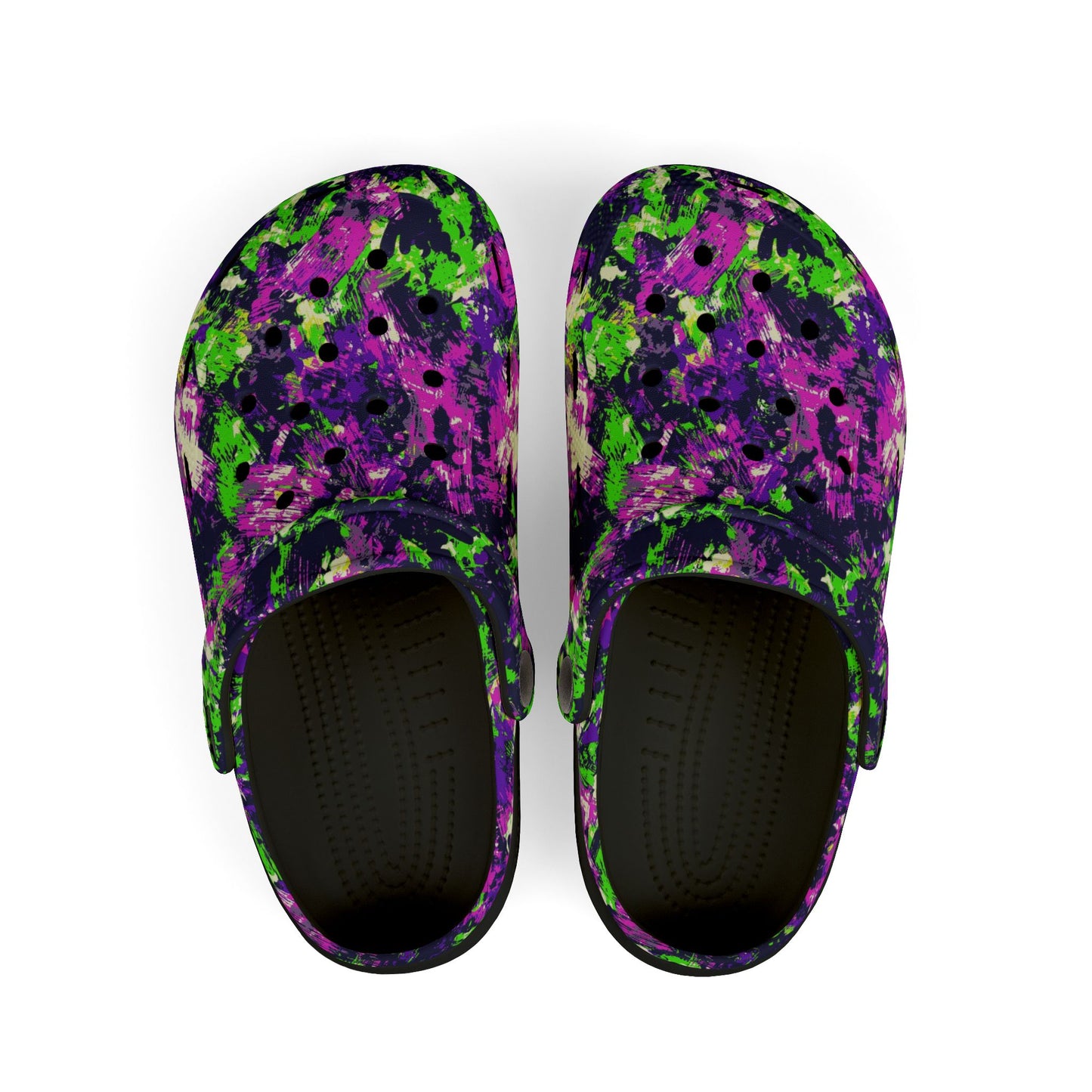 Colorful Kid's Clogs, Playful EVA Foam Sandals, Summer Footwear, Fun Garden Shoes, Kids Slip-On Footwear, Outdoor Play Shoes