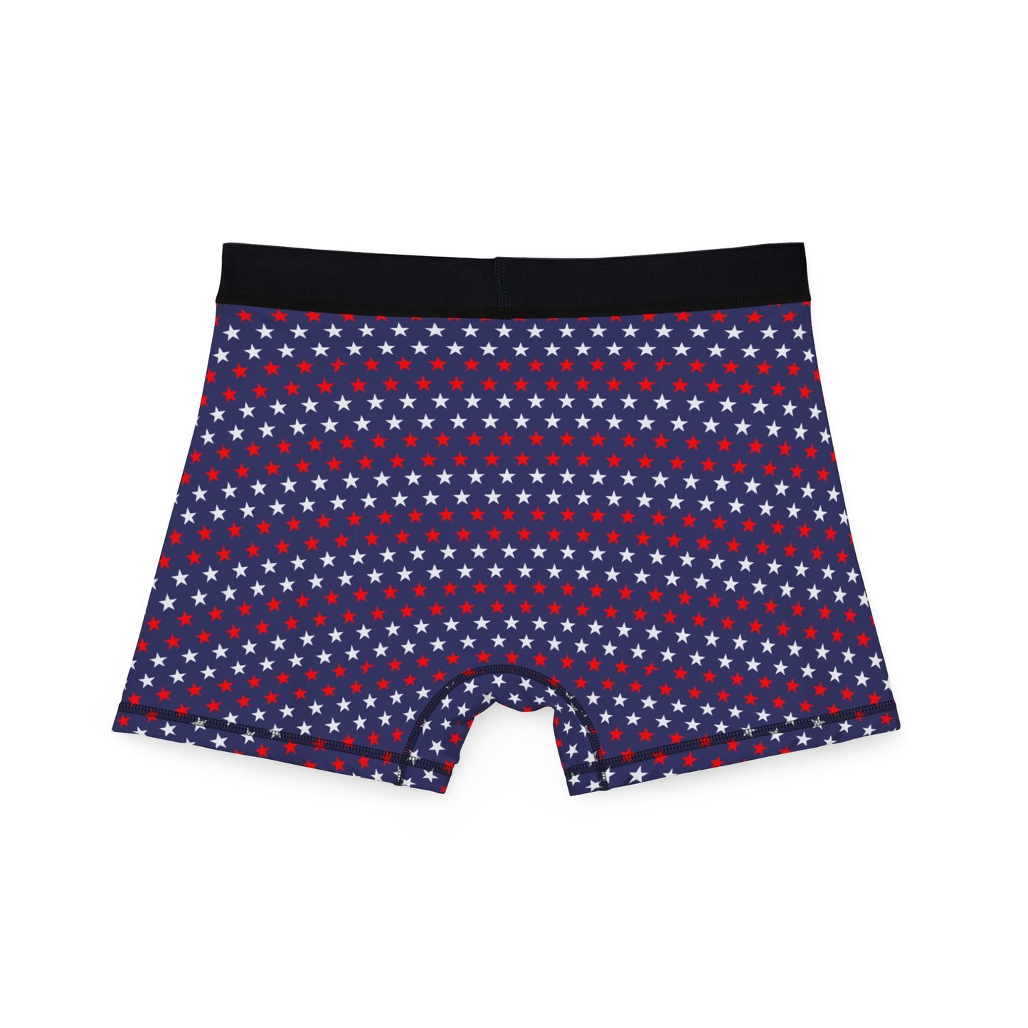 Patriotic Star Print Men's Boxers, Fun Underwear for Holidays, Fourth of July Gifts, Comfortable Men's Underwear, Unique Boxers for [...]