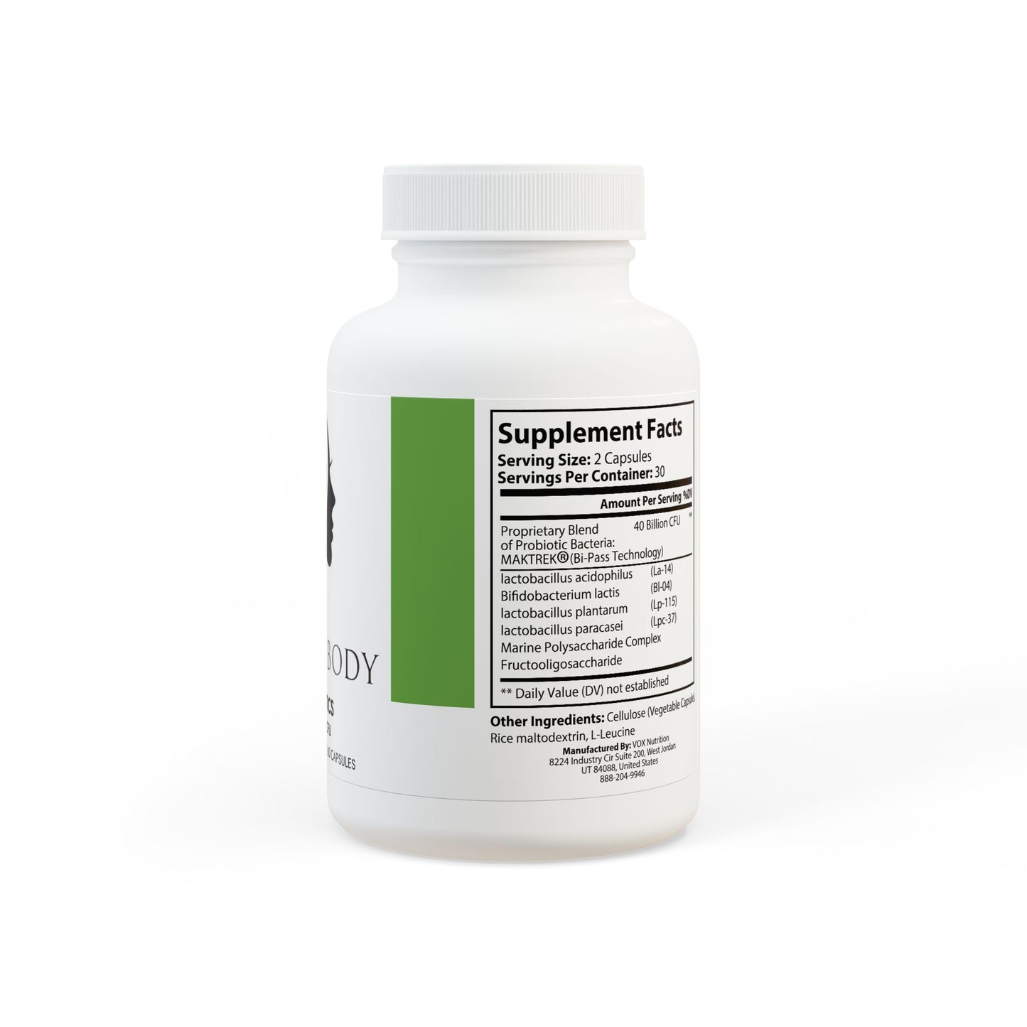 Probiotics Supplement (60 Capsules)