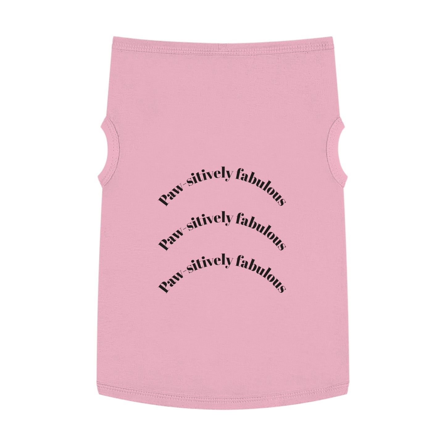 Fabulously Fun Pet Tank Top for Fashion-Forward Pets, Cute Dog Apparel, Pet Gift, Dog Lover Shirt, Stylish Petwear