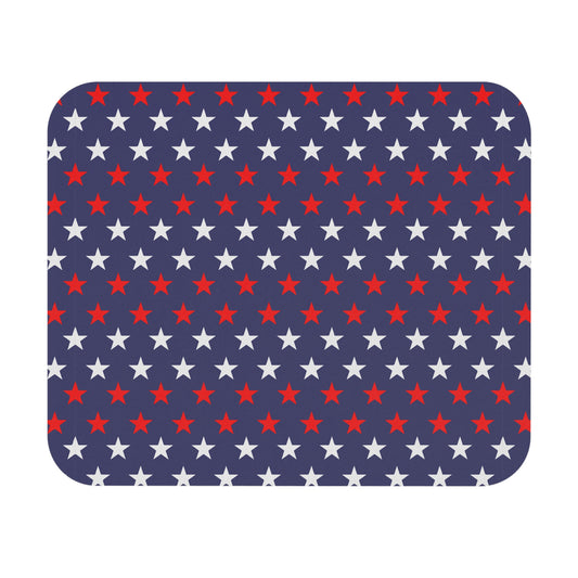 Patriotic Star Mouse Pad, Ideal for Home Office, Gifts for Veterans, 4th of July Decor, Starry Design, Independence Day Accessory