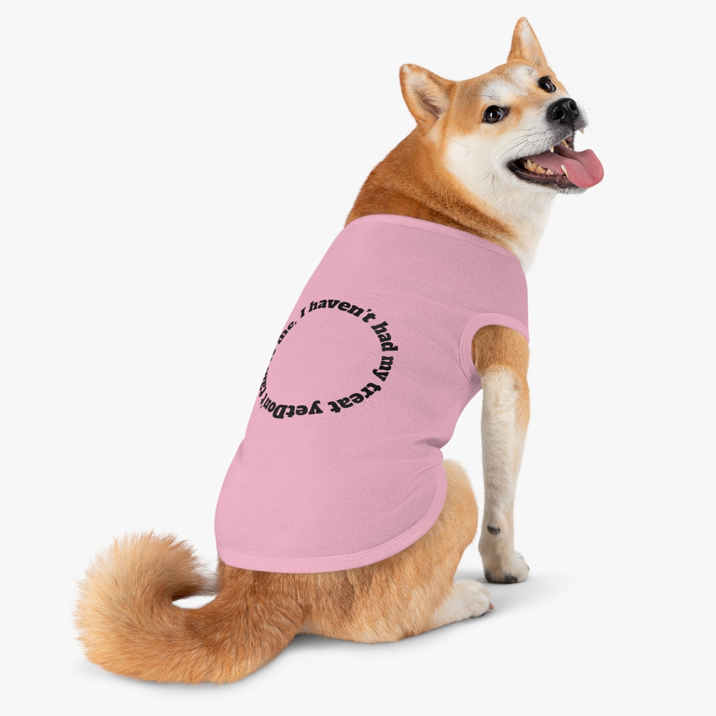 Funny Dog Tank Top - "Don't Talk to Me" Pet Apparel, Cute Canine Gift, Dog Clothes for Small Breeds, Pet Birthday Party