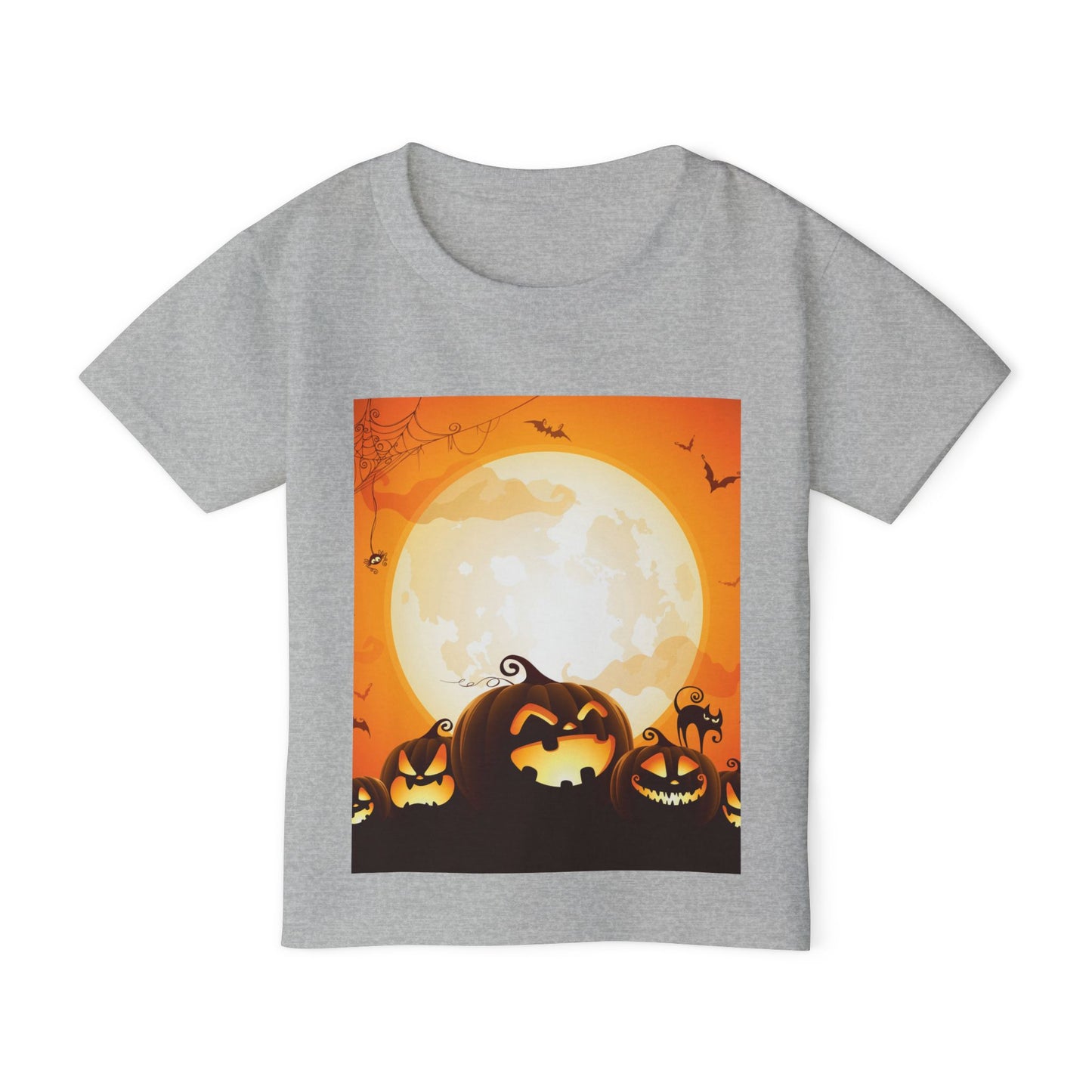 Halloween Pumpkin Toddler T-shirt | Cute Trick or Treat Shirt | Kids Halloween Costume Top | Fall Outfit | Spooky Celebration Tee