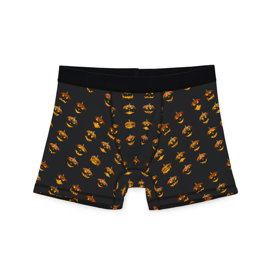Spooky Halloween Men's Boxers, Fun Underwear for Men, Holiday Gift, Comfortable Sleepwear, Unique Costume Lingerie
