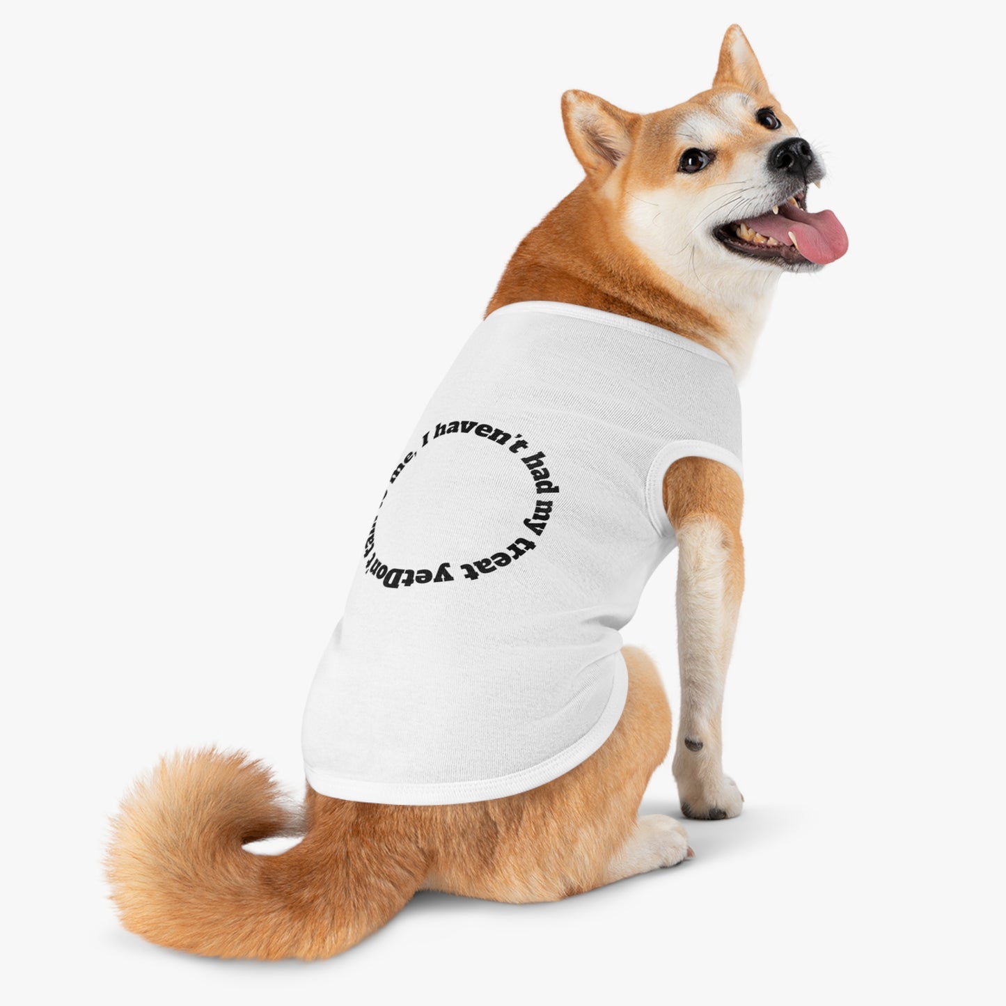 Funny Dog Tank Top - "Don't Talk to Me" Pet Apparel, Cute Canine Gift, Dog Clothes for Small Breeds, Pet Birthday Party
