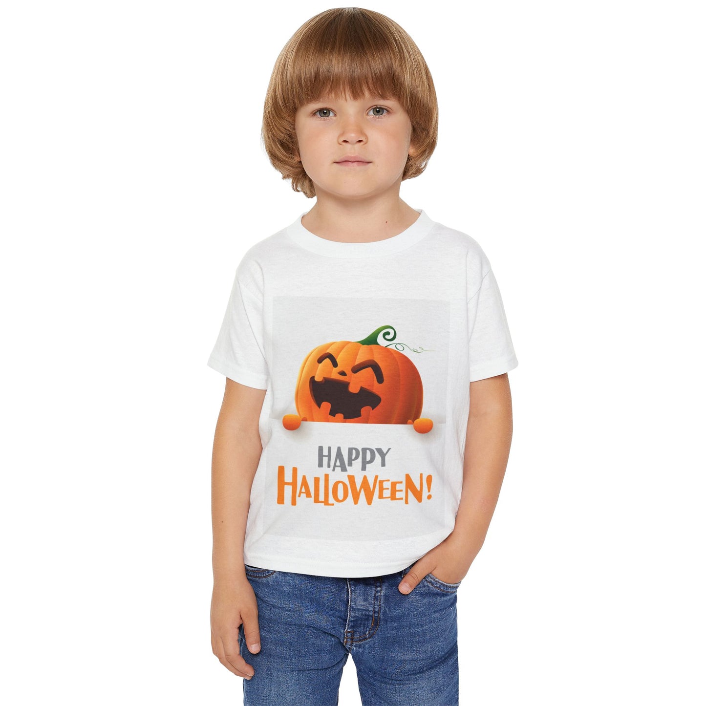 Halloween Toddler T-Shirt, Fun Kids Shirt, Pumpkin Shirt, Halloween Costume Tee, Festive Toddler Apparel