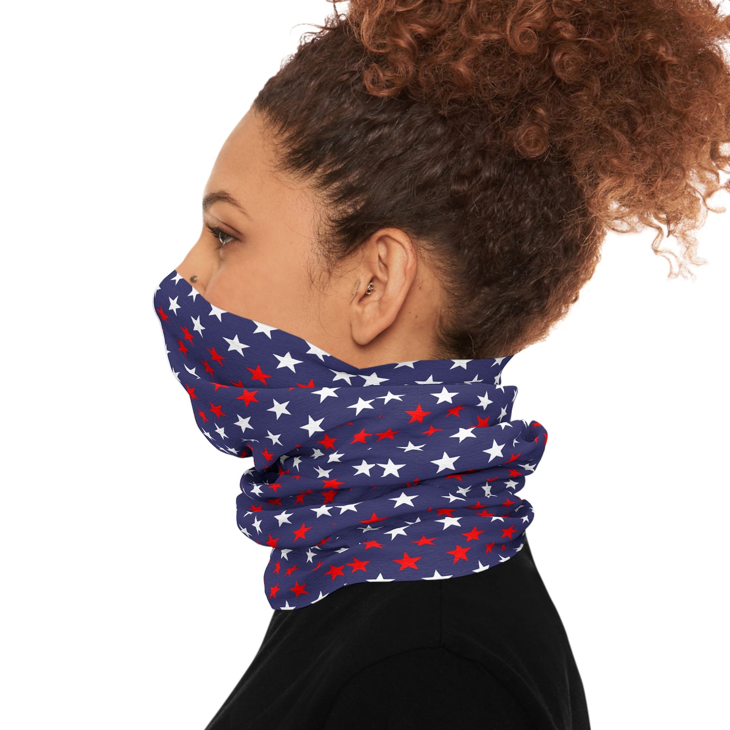 Stars and Stripes Tube Scarf | Stylish Neck Gaiter for Celebrations, Outdoor Adventures, Festivals, Gifts