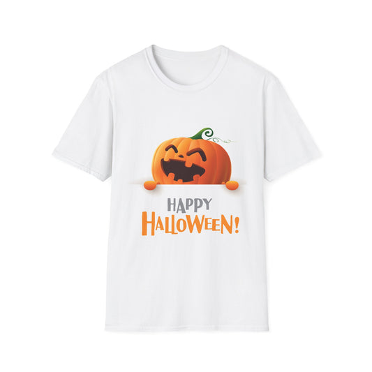 Halloween Skull Graphic T-Shirt, Unisex Tee, Casual Halloween Wear, Spooky Gift, Costume Shirt, Fall Celebration Apparel
