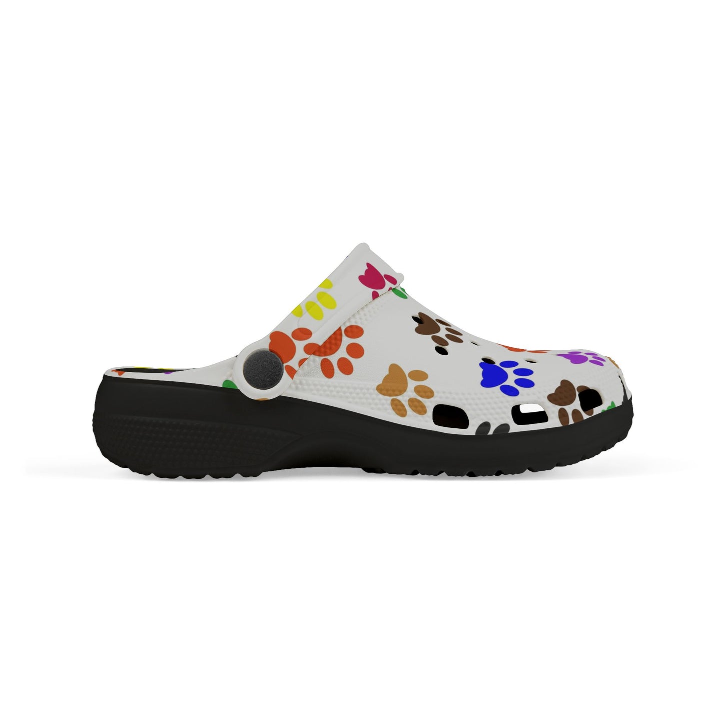 Kid's Colorful Paw Print Clogs | Fun Summer Footwear | Pet Lovers Gift | Playtime Shoes | Kids Sandals | Outdoor Adventure