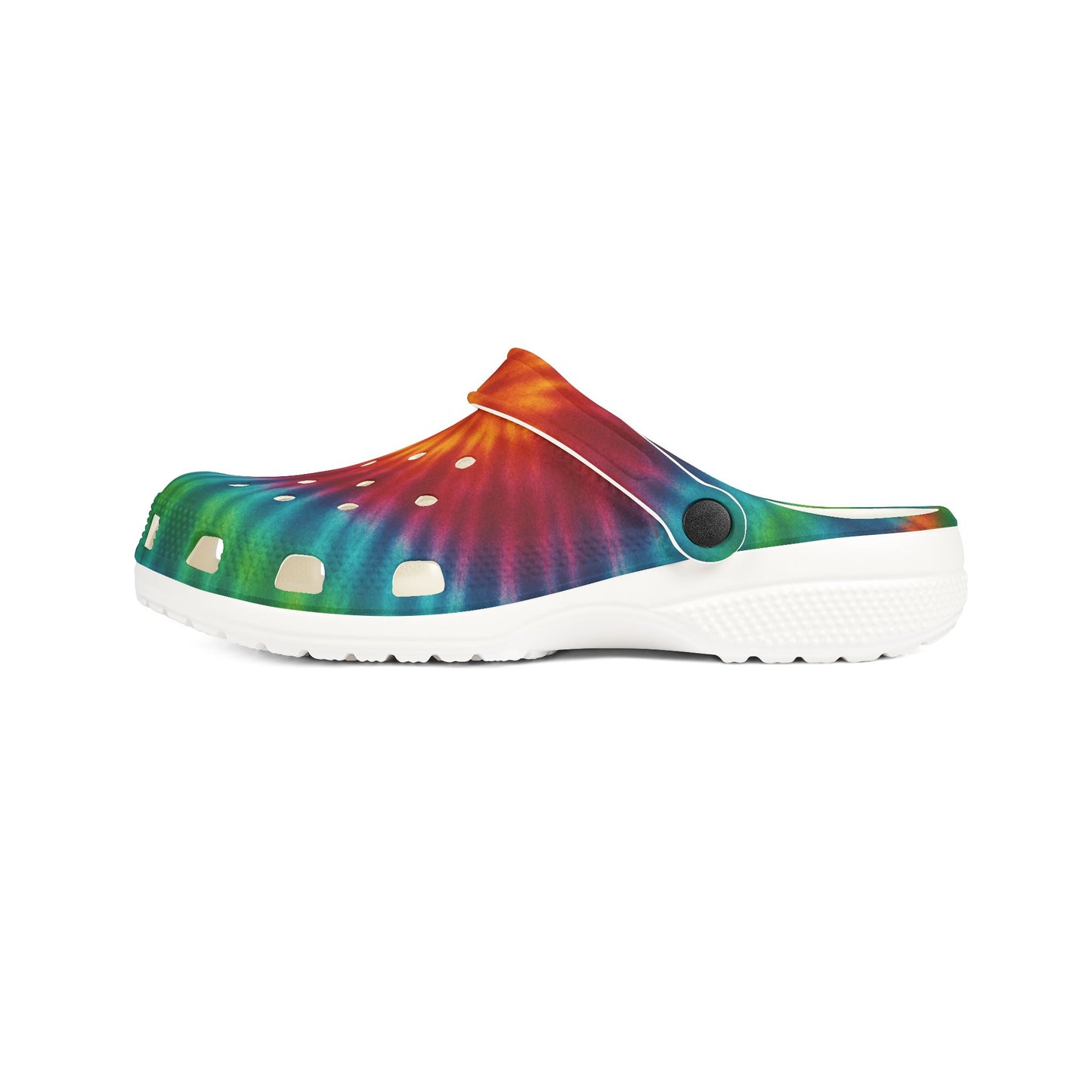 Vibrant Tie-Dye EVA Foam Shoes | Comfortable Clogs for Summer, Beach, Gardening, Fun Gifts, Festive Footwear